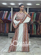 Embroidery Delicate with Stone Embroidery Thobe