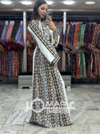 Embroidery Delicate with Stone Embroidery Thobe