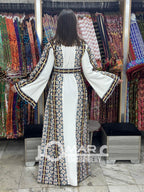 Embroidery Delicate with Stone Embroidery Thobe