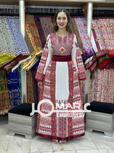 Malacca Embroidery Delicate with Stone Embroidery Thobe