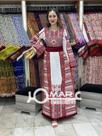 Malacca Embroidery Delicate with Stone Embroidery Thobe