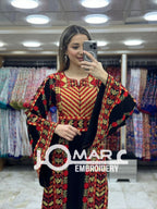 Embroidery Delicate with Stone Embroidery Thobe