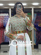 Malacca Embroidery Delicate with Stone Embroidery Thobe