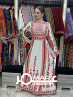 Malacca Embroidery Delicate with Stone Embroidery Thobe