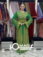 Malacca Embroidery Delicate with Stone Embroidery Thobe