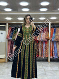 Palestinian thobe Tatreez Embroidered Traditional Palestinian Arabic Dress