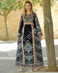 Palestinian thobe Vlevet Tatreez Embroidered Traditional Palestinian Arabic Dress