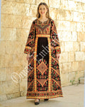 Palestinian thobe Vlevet Tatreez Embroidered Traditional Palestinian Arabic Dress ث