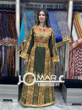 Palestinian thobe Tatreez Embroidered Traditional Palestinian Arabic Dress