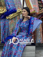 Palestinian thobe Tatreez Embroidered Traditional Palestinian Arabic Dress