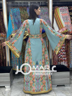 Palestinian thobe Tatreez Embroidered Traditional Palestinian Arabic Dress