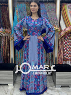 Palestinian thobe Tatreez Embroidered Traditional Palestinian Arabic Dress