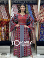 Malacca Embroidery Delicate with Stone Embroidery Thobe