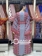 Malacca Embroidery Delicate with Stone Embroidery Thobe