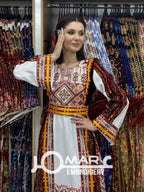 Palestinian thobe Tatreez Embroidered Traditional Palestinian Arabic Dress