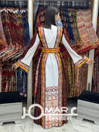 Palestinian thobe Tatreez Embroidered Traditional Palestinian Arabic Dress