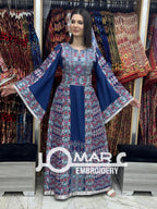 Malacca Embroidery Delicate with Stone Embroidery Thobe