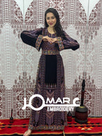 Palestinian thobe Tatreez Embroidered Traditional Palestinian Arabic Dress