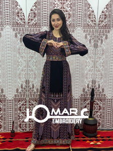 Palestinian thobe Tatreez Embroidered Traditional Palestinian Arabic Dress