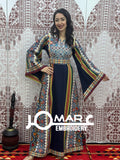 Majdalawi Palestinian thobe Tatreez Embroidered Traditional Palestinian Arabic Dress
