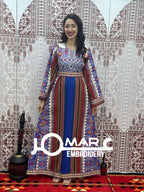 Majdalawi Palestinian thobe Tatreez Embroidered Traditional Palestinian Arabic Dress