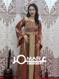 Majdalawi Palestinian thobe Tatreez Embroidered Traditional Palestinian Arabic Dress