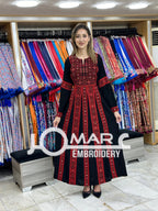 Palestinian thobe Tatreez Embroidered Traditional Palestinian Arabic Dress
