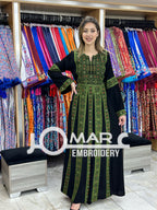 Palestinian thobe Tatreez Embroidered Traditional Palestinian Arabic Dress