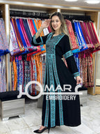 Palestinian thobe Tatreez Embroidered Traditional Palestinian Arabic Dress