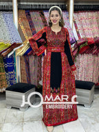 Malacca Embroidery Delicate with Stone Embroidery Thobe
