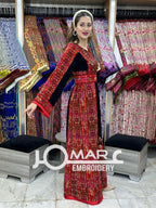 Malacca Embroidery Delicate with Stone Embroidery Thobe