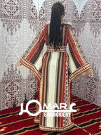 Majdalawi Palestinian thobe Tatreez Embroidered Traditional Palestinian Arabic Dress