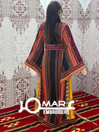 Majdalawi Palestinian thobe Tatreez Embroidered Traditional Palestinian Arabic Dress