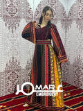 Majdalawi Palestinian thobe Tatreez Embroidered Traditional Palestinian Arabic Dress