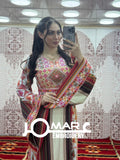 Majdalawi Palestinian thobe Tatreez Embroidered Traditional Palestinian Arabic Dress
