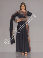Embroidered Thobe Abaya Traditional Palestinian Abaya Arabic Dress all Sizes