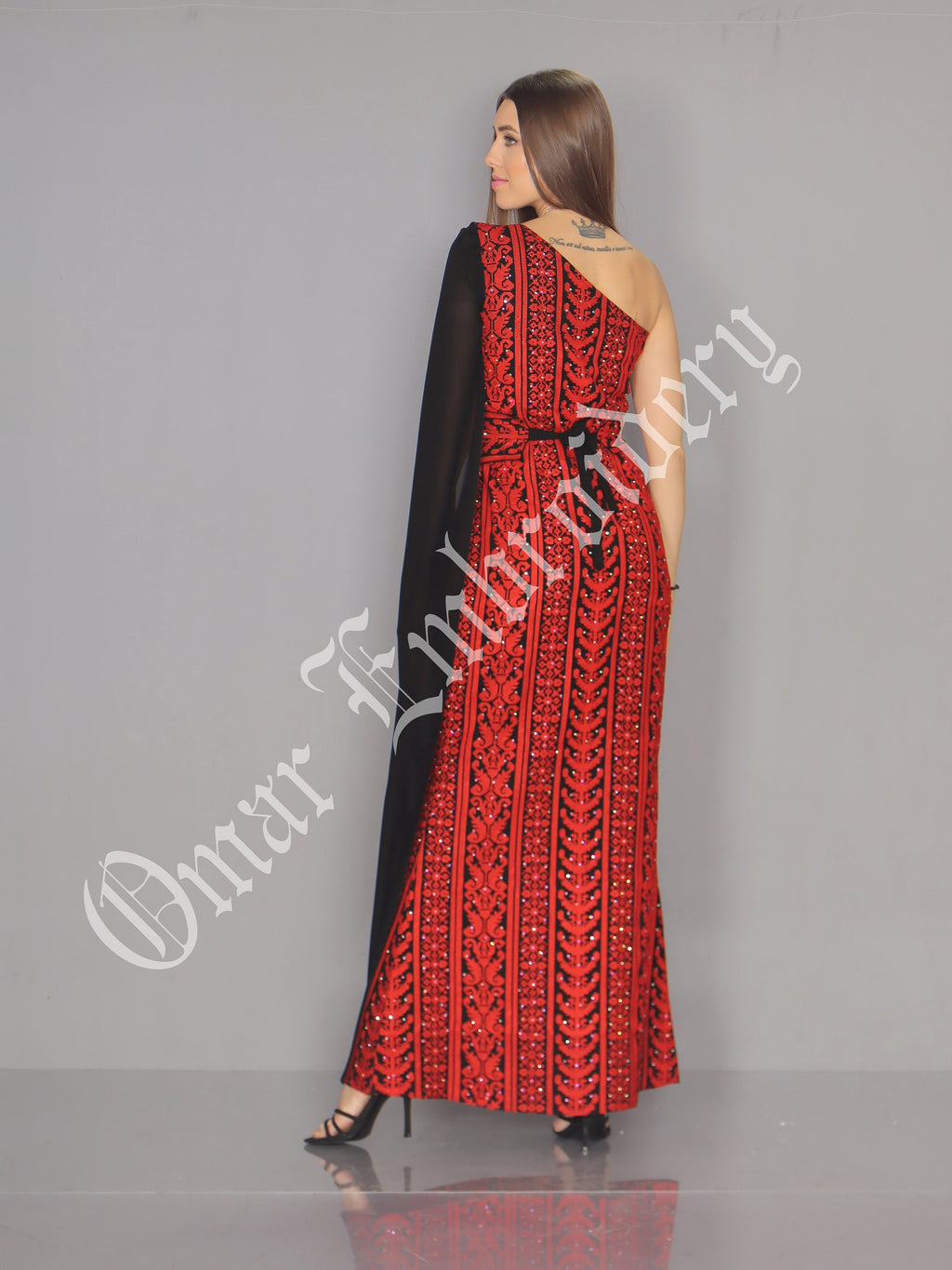 Embroidered Thobe Abaya Traditional Palestinian Thob Dress all Sizes