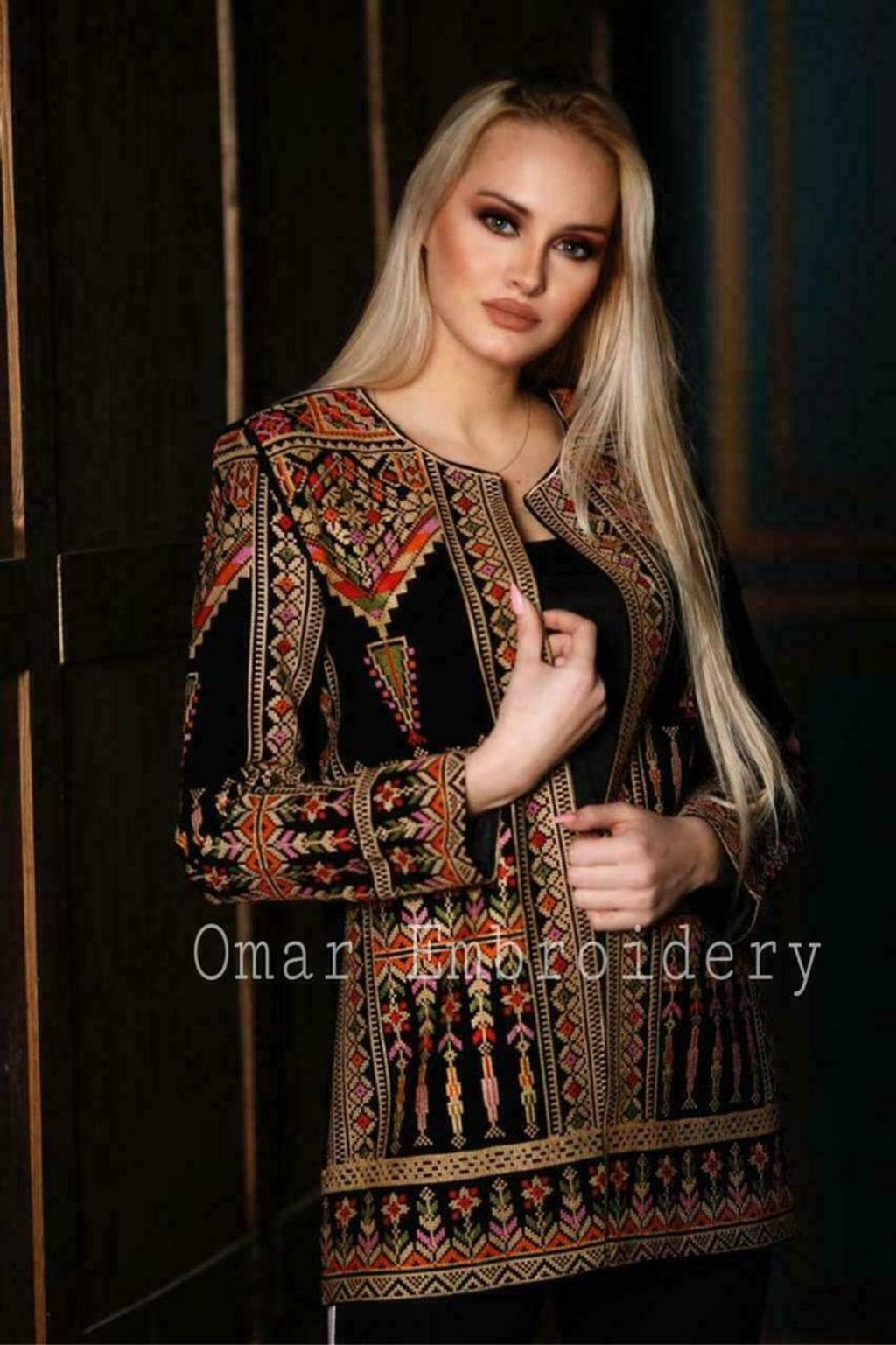 Embroidered Jordanian Palestinian jacket