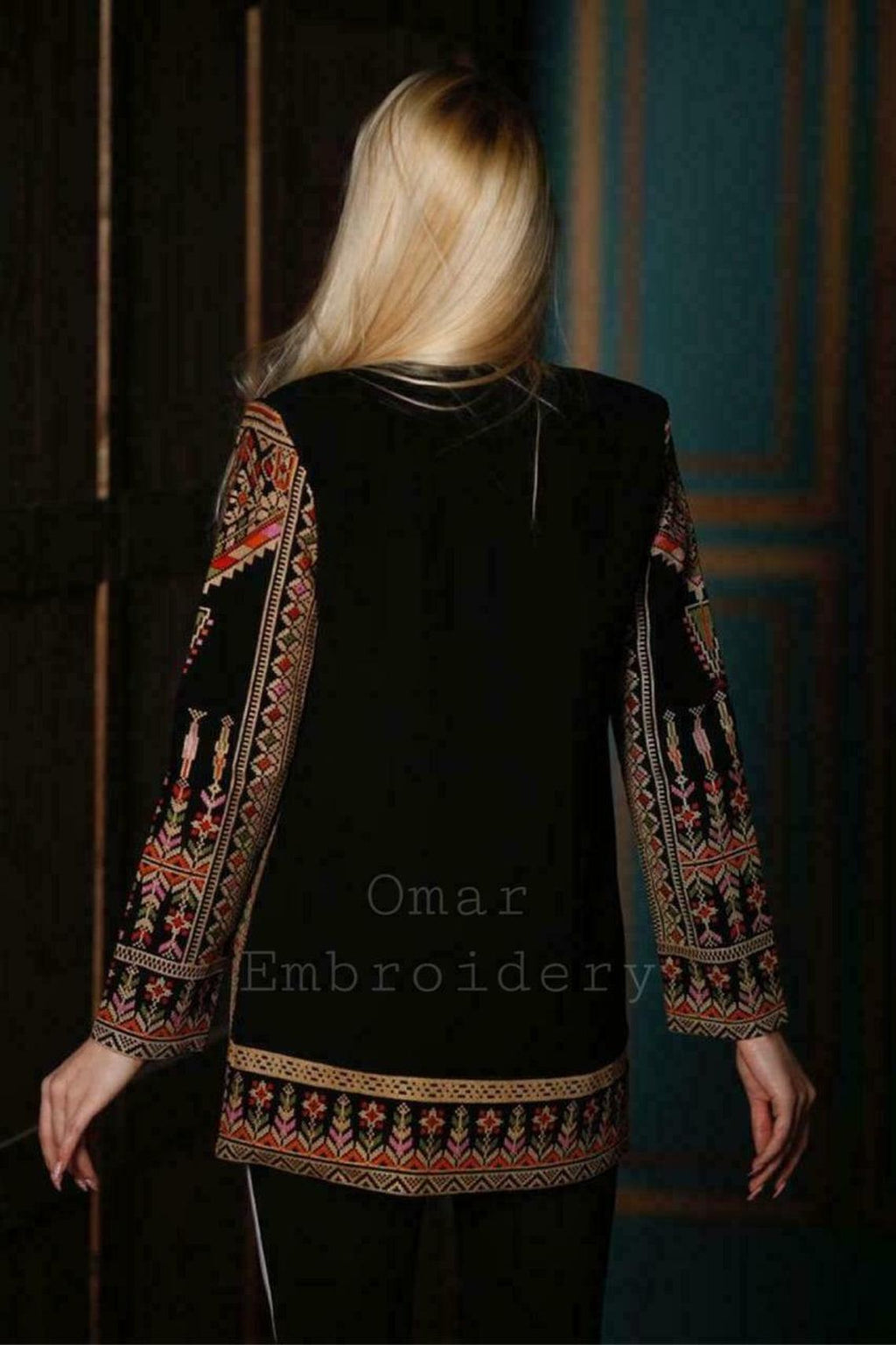 Embroidered Jordanian Palestinian jacket