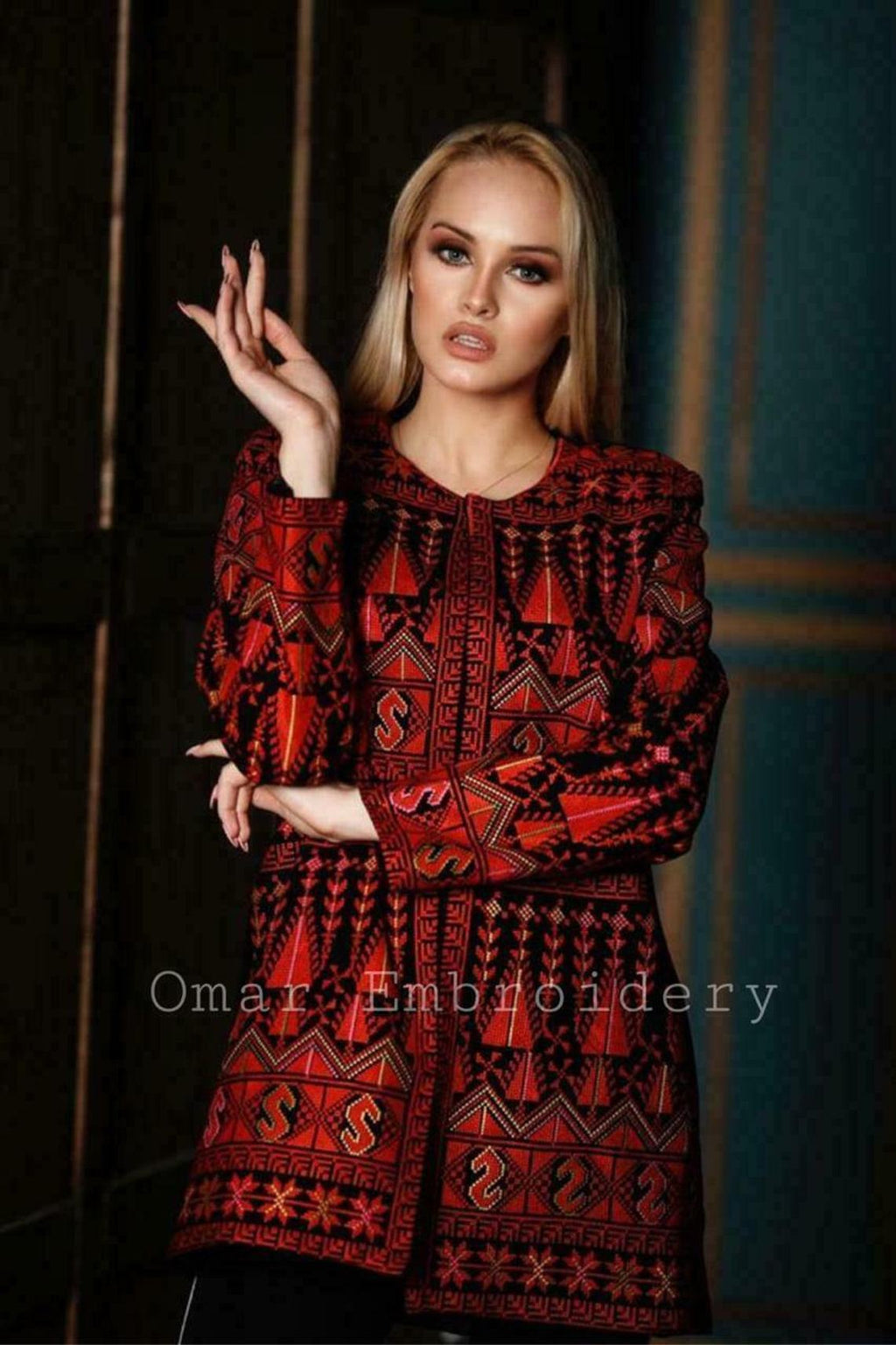 Embroidered Jordanian Palestinian jacket