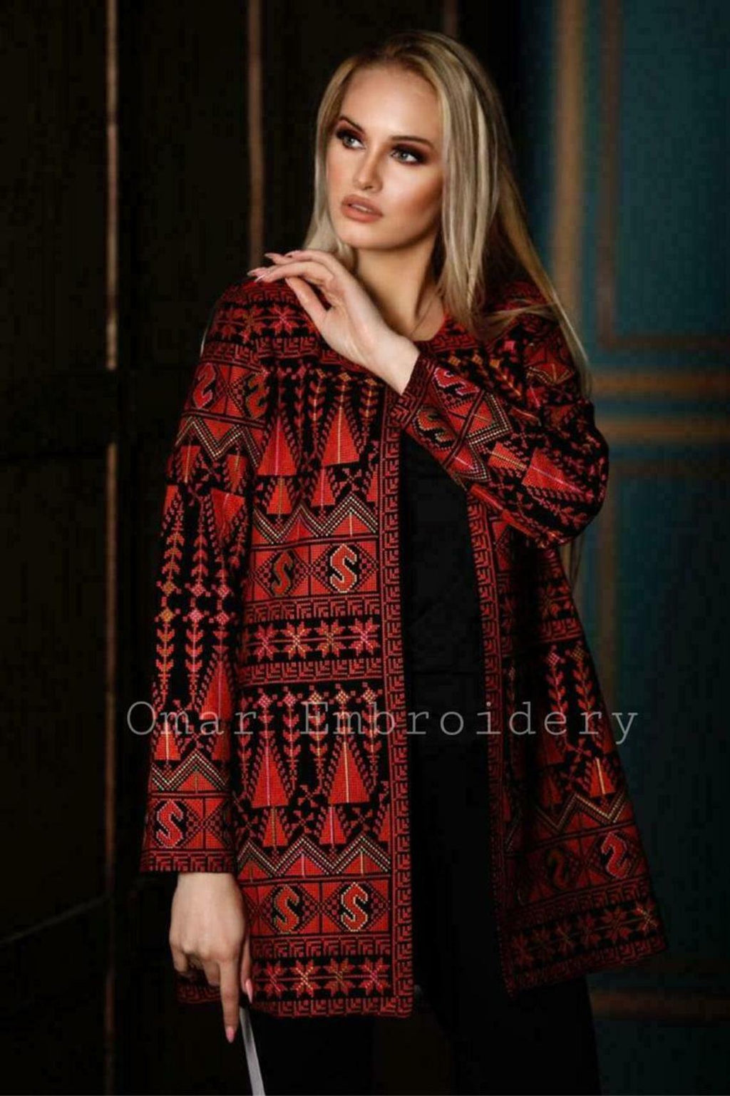 Embroidered Jordanian Palestinian jacket
