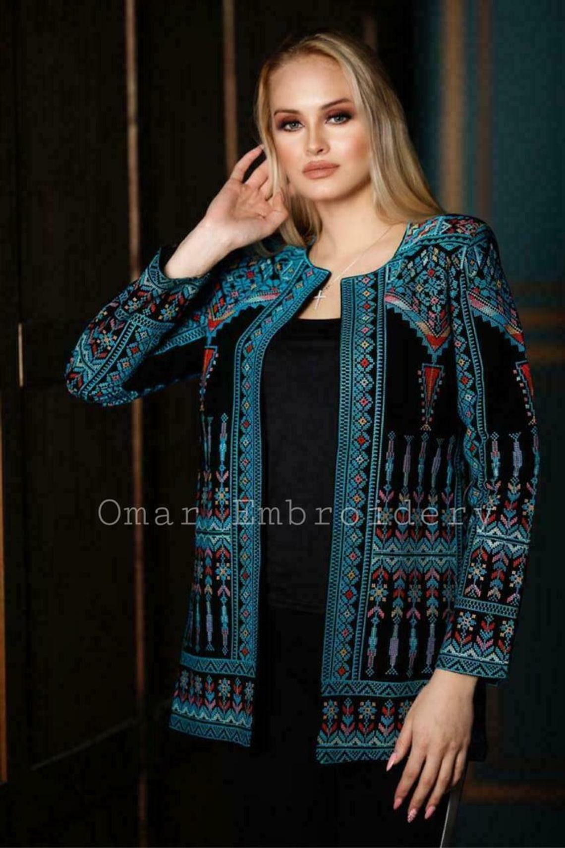 Embroidered Jordanian Palestinian jacket