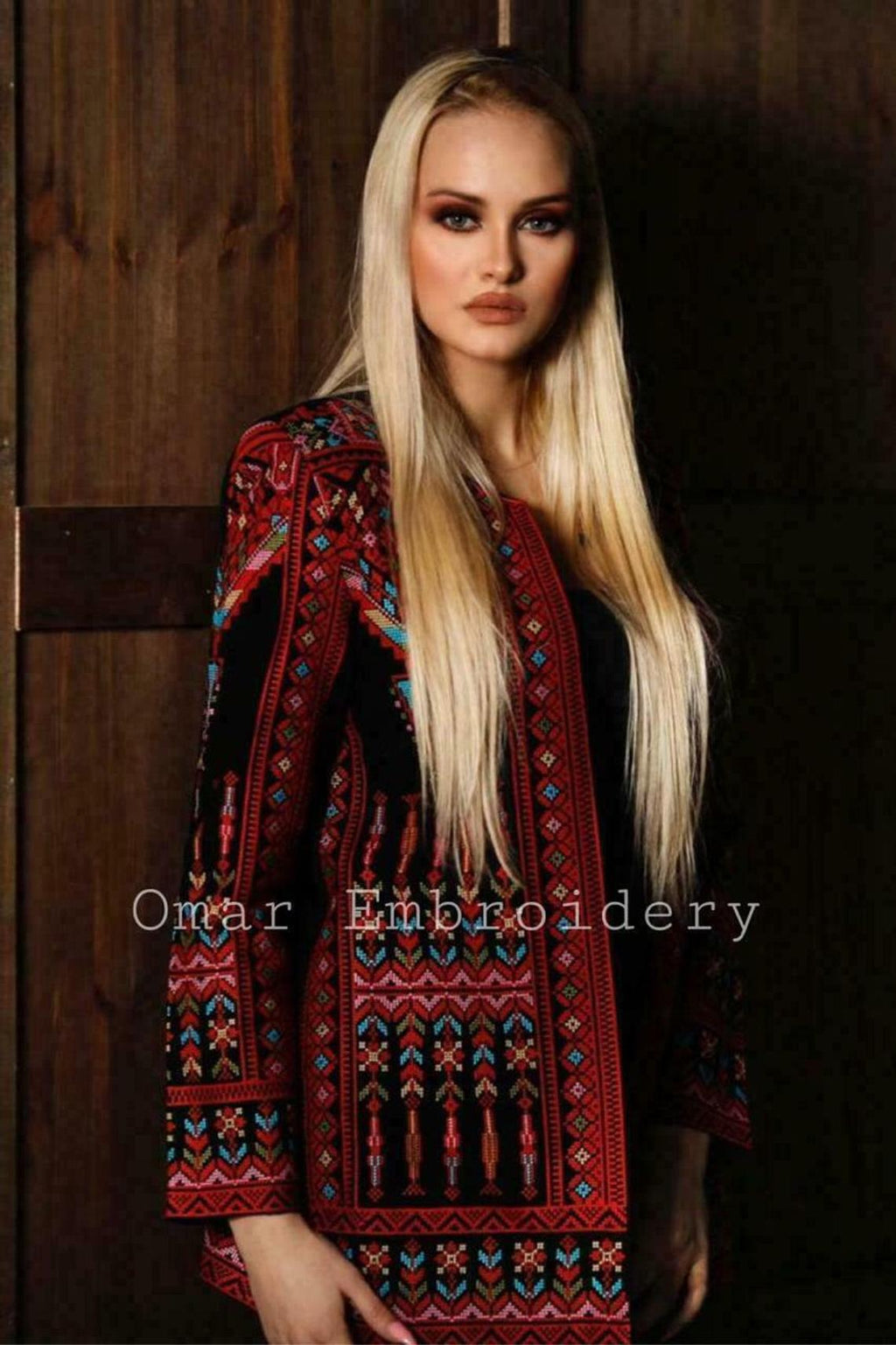 Embroidered Jordanian Palestinian jacket