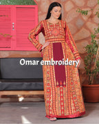 Malacca Embroidery Delicate with Stone Embroidery Thobe