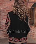 Embroidered new jacket Jordanian Palestinian Dress Blazer jacket