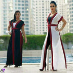 Palestinian Open Embroidered Jordanian Traditional Arabic Bisht