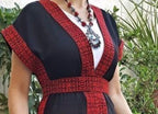 Palestinian Open Embroidered Jordanian Traditional Arabic Bisht