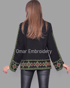 Embroidered SOLO jacket Jordanian Palestinian Embroidered