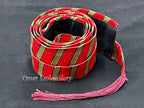 Thobe belt only Saya design Kashmeer fabric Palestanian Style